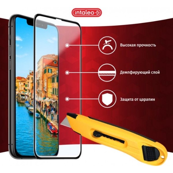 Фото - Защитное стекло для смартфона Intaleo Full Glue Apple iPhone 11 Black (1283126496301)