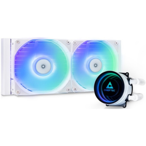 Фото - Водяна система охолодження Chieftec Iceberg 240 ARGB WHITE (CLC-240-RGB-W) Фото - Водяна система охолодження Chieftec Iceberg 240 ARGB WHITE (CLC-240-RGB-W)