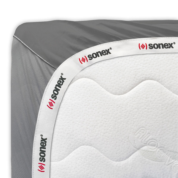 Фото - Простирадло двоспальне Sonex Aero Carbon Grey 160x200x25 см (SO102302)