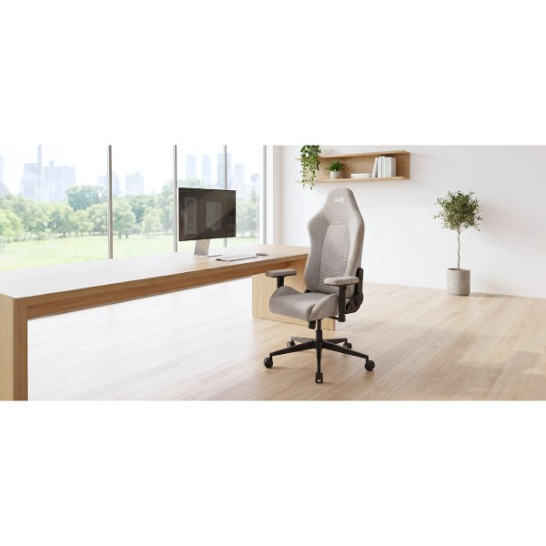 Фото - Крісло для геймерів AEROCOOL CROWN Loft Light Grey (ACGC-2052104.41)