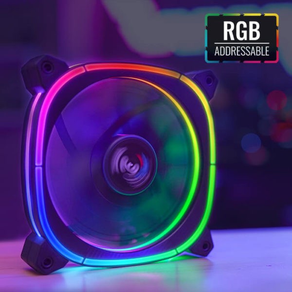 Фото - Корпусний вентилятор AEROCOOL Astro 12 ARGB