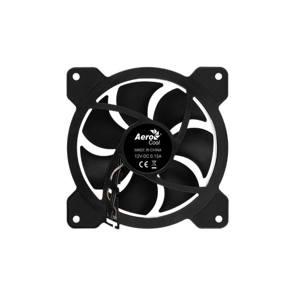 Фото - Корпусный вентилятор AEROCOOL Saturn 12 FRGB, 120х120х25 мм, 3-Pin Molex