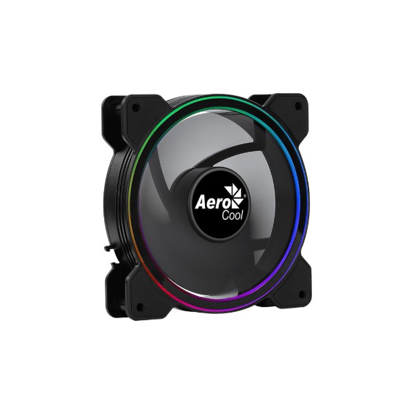 Фото - Корпусный вентилятор AEROCOOL Saturn 12 FRGB, 120х120х25 мм, 3-Pin Molex
