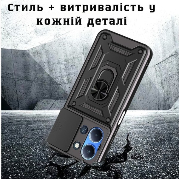 Фото - Чехол для смартфона BeCover Military for Xiaomi Redmi 15C 4G (171mm) Global Black (715788)
