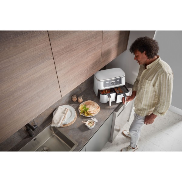 Фото - Мультипіч Ninja Air Fryer Dual zone (AF400EUWH)