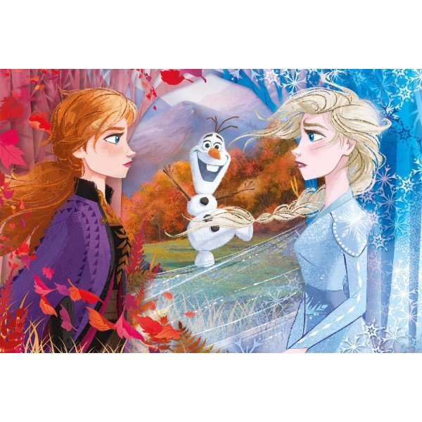 Фото - Пазли (3-4 роки) Clementoni Frozen II серія MAXI 60 ел. (26452)