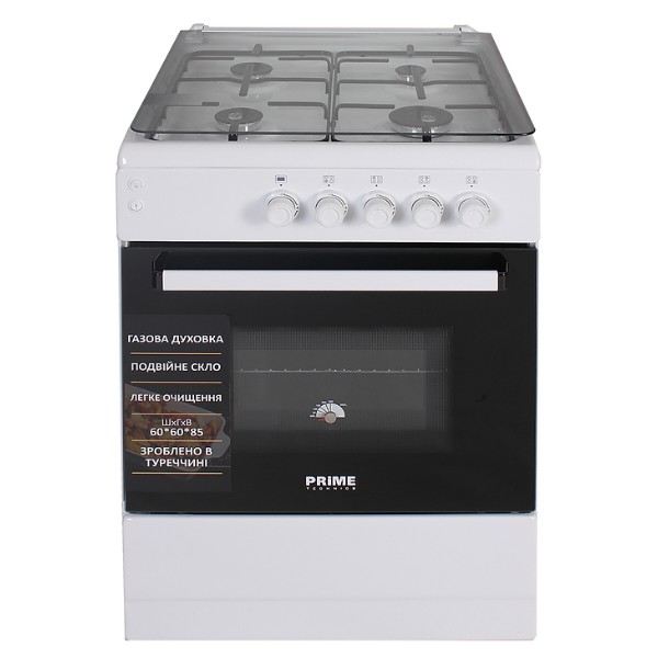 Фото - Уцінка - Плита газова Prime Technics PSG 64017 W
