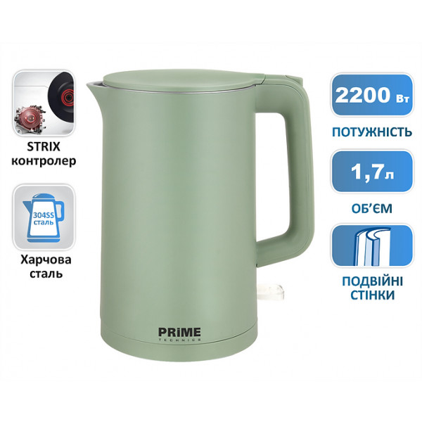 Фото - Електричний чайник Prime Technics PKP 1765 O