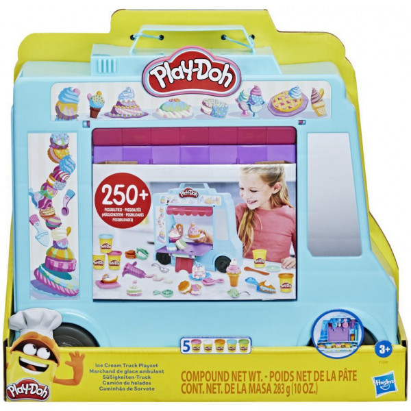 Фото - Наборы для лепки Hasbro "Грузовичок с мороженым" (F1390)
