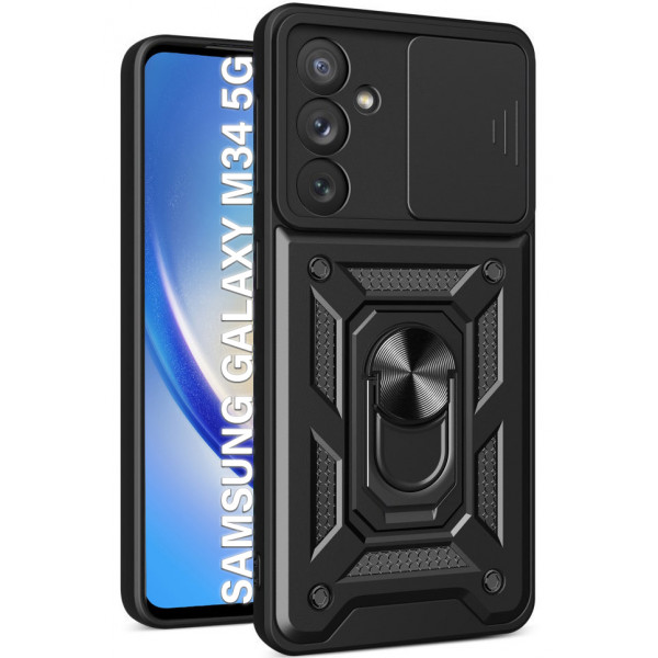 Фото - Чехол для смартфона BeCover Military for Samsung Galaxy M34 5G SM-M346 Black (710679)