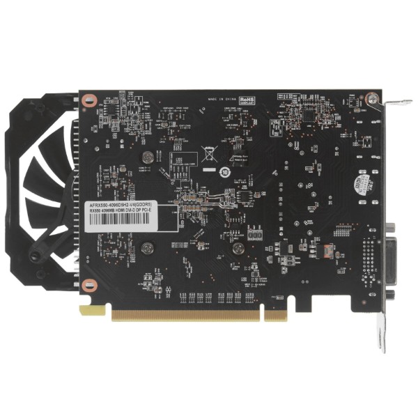 Фото - Відеокарта AFOX Radeon RX 550 4GB GDDR5 (AFRX550-4096D5H2-V4)