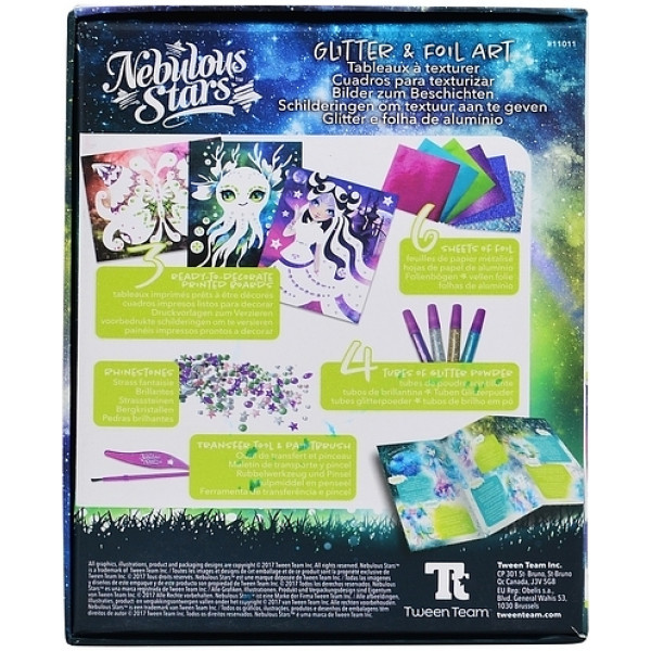 Фото - Набор для рисования блёстками Nebulous Stars Аппликации. Блеск галактик (11011)