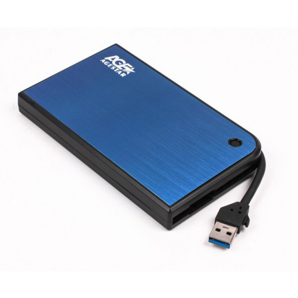 Фото - Внешний карман AgeStar 2.5'' USB 3.0 Blue (3UB2A14)