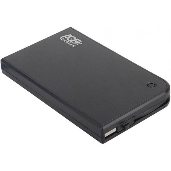 Фото - Внешний карман AgeStar HDD SATA 2.5'' USB 3.0 Black (3UB2A14)