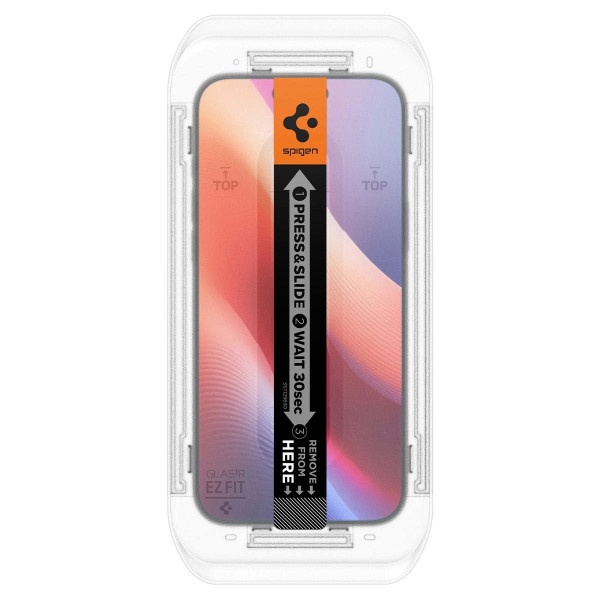 Фото - Захисне скло для смартфону Spigen for iPhone 17 Pro Max/16 Pro Max Glas.tR EZ Fit 2 Pack (AGL07907)