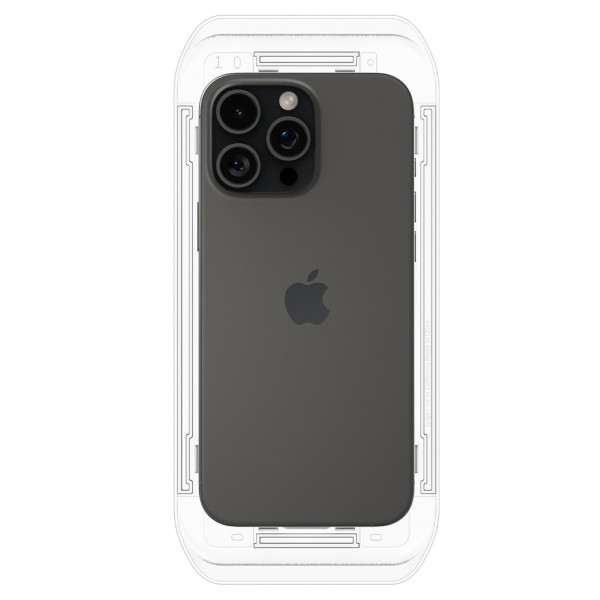Фото - Захисне скло для смартфону Spigen for iPhone 17 Pro Max/16 Pro Max Glas.tR EZ Fit 2 Pack (AGL07907)
