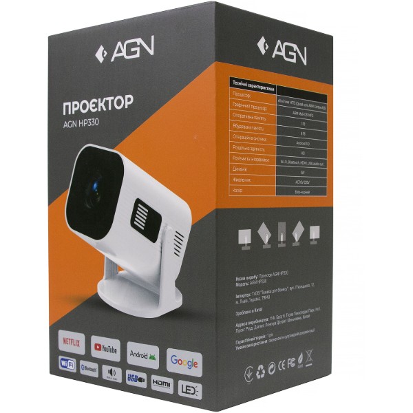 Фото - Проектор AGN AGN-HP330