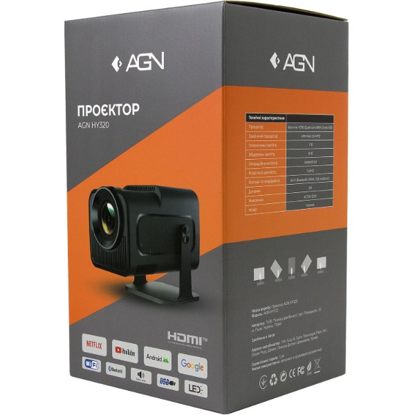 Фото - Проектор AGN AGN-HY320