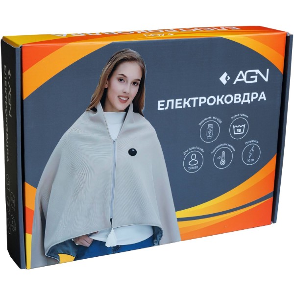 Фото - Електроковдра AGN AGNUSBS15080B