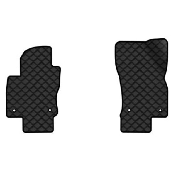 Фото - Килимки з екошкіри в салон авто передні EVAtech ECO для Tiguan Allspace 7 seats Volkswagen 2016-2020 1 покоління SUV USA VW1727AH2AV4BBLB
