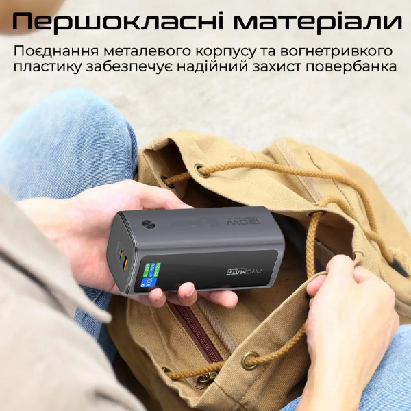 Фото - Батарея мобільна Promate 20000mAh titan-130rc)