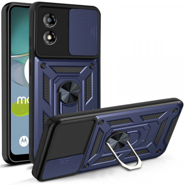 Фото - Чехол для смартфона BeCover Military for Motorola Moto E13 Blue (709102) Фото - Чехол для смартфона BeCover Military for Motorola Moto E13 Blue (709102)