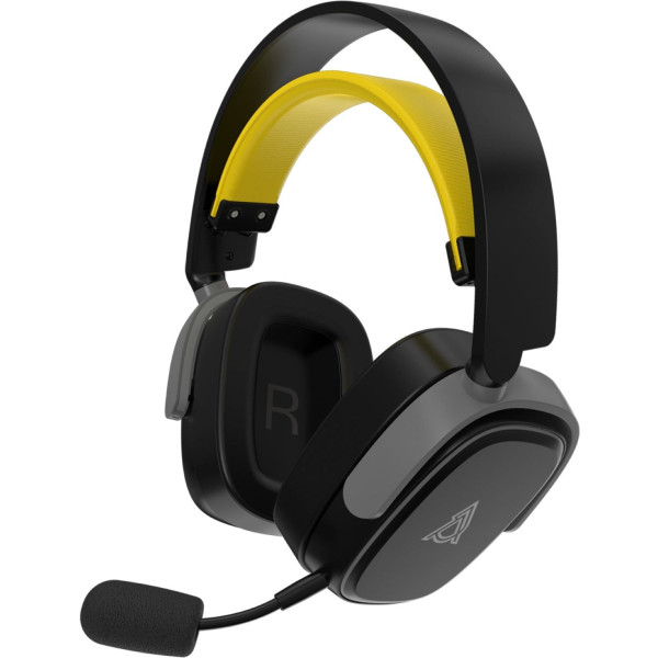 Фото - Гарнитура беспроводная игровая Ajazz AHM09 MAX 3-Mode Black (AHM09-MAX-BGY)