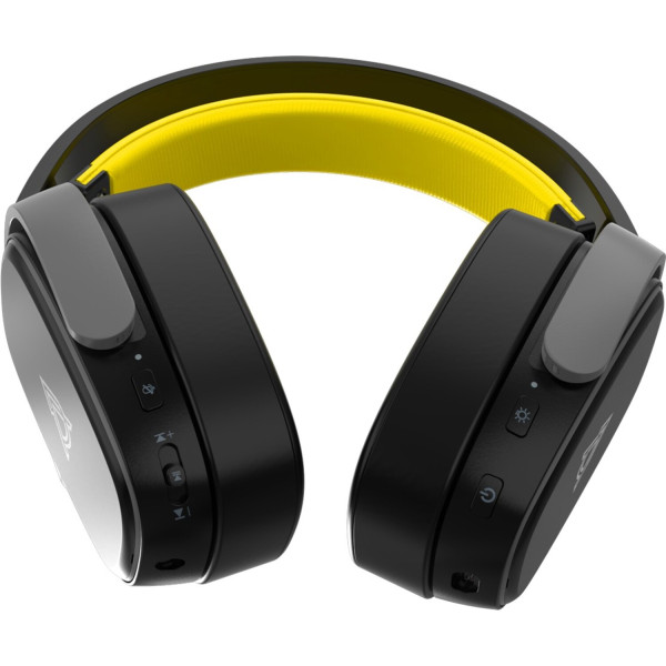 Фото - Гарнитура беспроводная игровая Ajazz AHM09 MAX 3-Mode Black (AHM09-MAX-BGY)