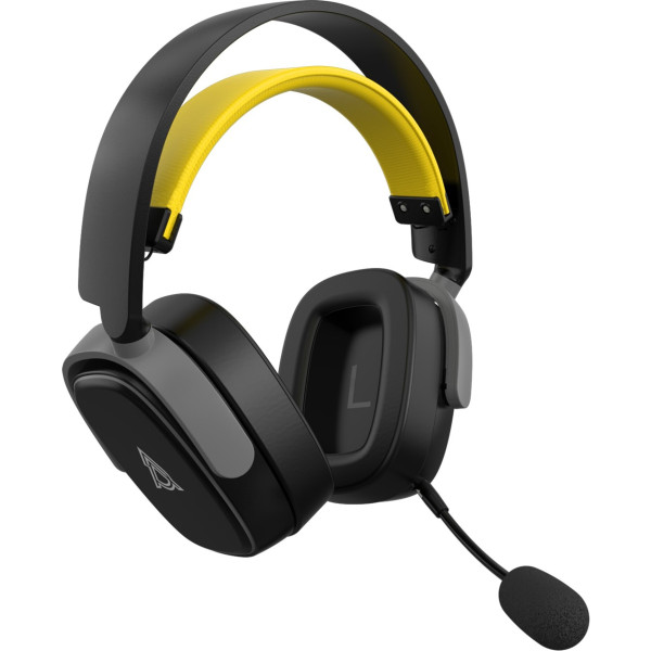 Фото - Гарнитура беспроводная игровая Ajazz AHM09 MAX 3-Mode Black (AHM09-MAX-BGY)