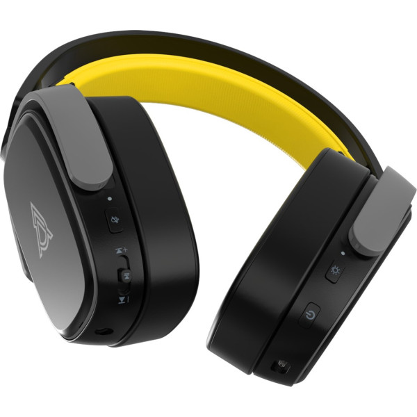 Фото - Гарнитура беспроводная игровая Ajazz AHM09 MAX 3-Mode Black (AHM09-MAX-BGY)
