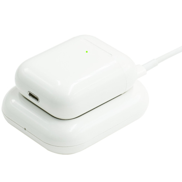 Фото - Бездротовий зарядний пристрій Ailink AirPods Wireless Charger з технологією QI Біле (AI-AirPodsCharger1)