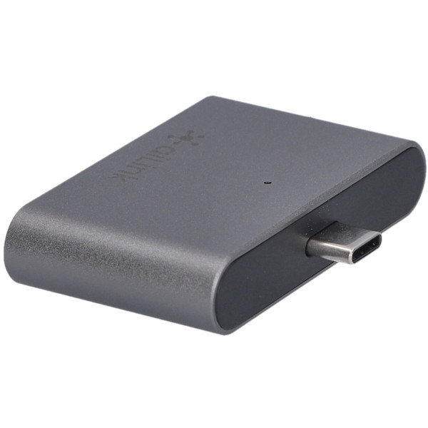 Фото - Хаб USB Ailink Aluminium USB-C Hub Card Reader 4 в 1 Space Grey (AI-C4_sg)