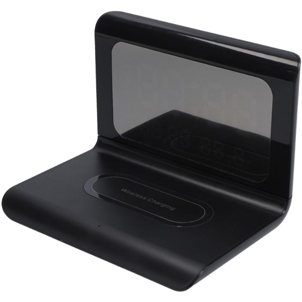 Фото - Бездротовий зарядний пристрій Ailink Alarm Clock Gen2 Wireless Charger 4 в 1 Black (AI-ClockGen2bk)