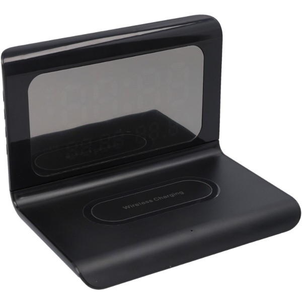 Фото - Бездротовий зарядний пристрій Ailink Alarm Clock Gen2 Wireless Charger 4 в 1 Black (AI-ClockGen2bk)