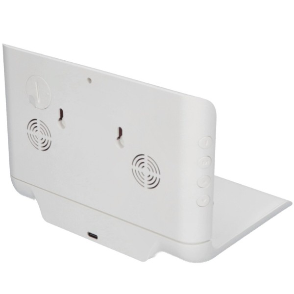Фото - Бездротовий зарядний пристрій Ailink Alarm Clock Gen2 Wireless Charger 4 в 1 White (AI-ClockGen2wh)