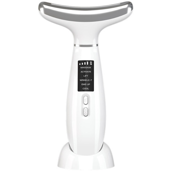 Фото - Масажер для обличчя AIMED Neck RF Lifting EMS+LED White (AI-NeckEMS_wh)