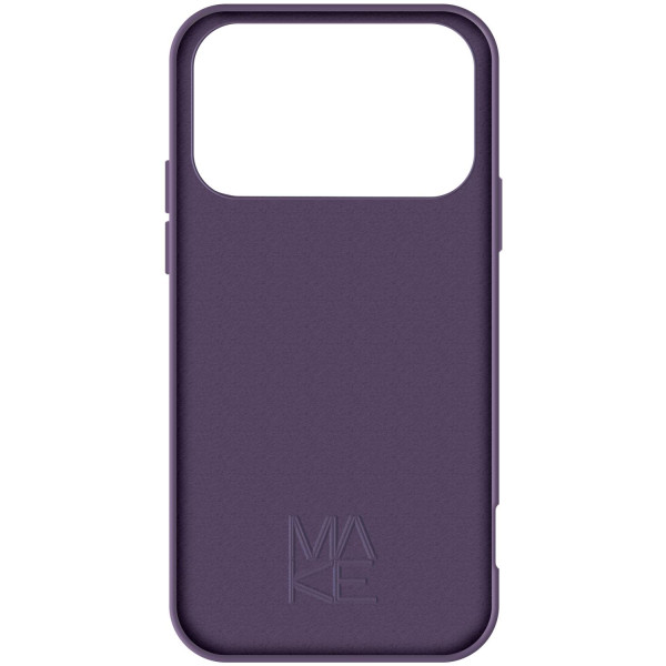 Фото - Чохол для смартфону MAKE Silicone for Apple iPhone 17 Pro Max, Purple Fog (MCL-AI17PMPL)