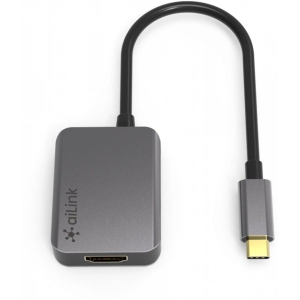 Фото - Переходник Ailink Aluminium Connector USB-C - HDMI 8K 30 Hz (AI-H4)