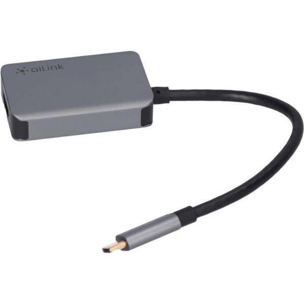 Фото - Переходник Ailink Aluminium Connector USB-C - HDMI 8K 30 Hz (AI-H4)