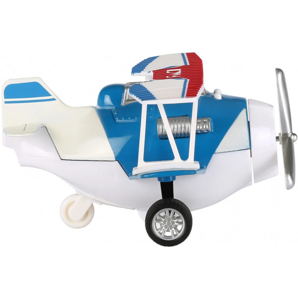 Фото - Пасажирський повітряний транспорт Same Toy Aircraft Синій зі світлом і музикою (SY8012Ut-2)