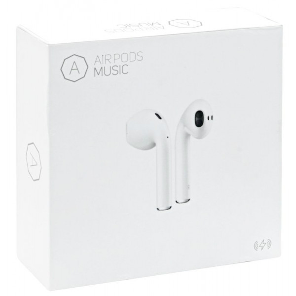 Фото - Наушники вкладыши беспроводные Air Music Pods White