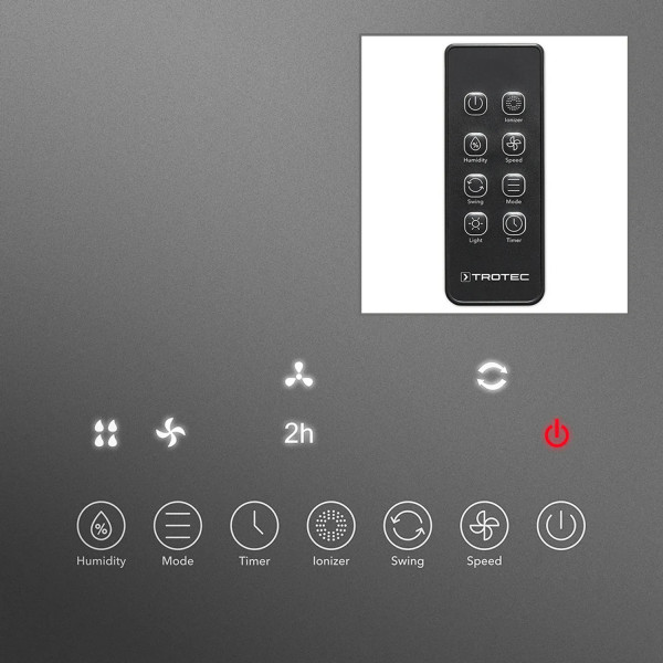 Фото - Зволожувач повітря Trotec PAE 49