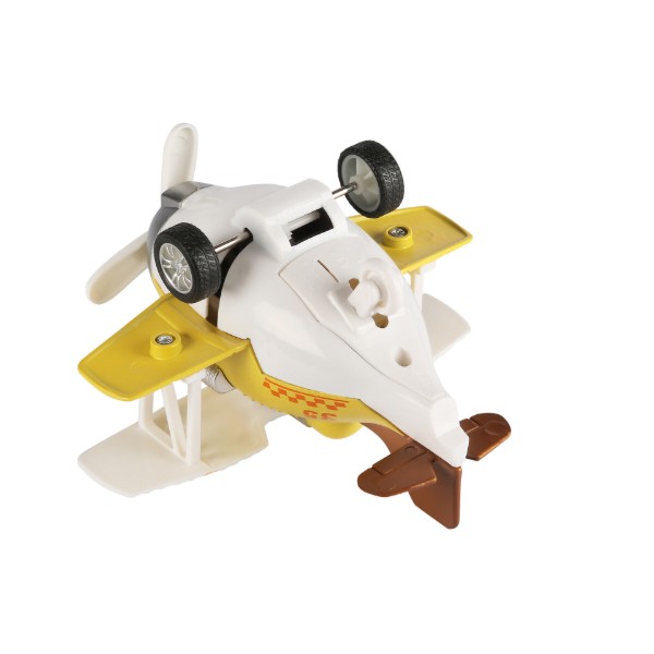 Фото - Пассажирский воздушный транспорт Same Toy Aircraft Желтый со светом и музыкой (SY8015Ut-1)