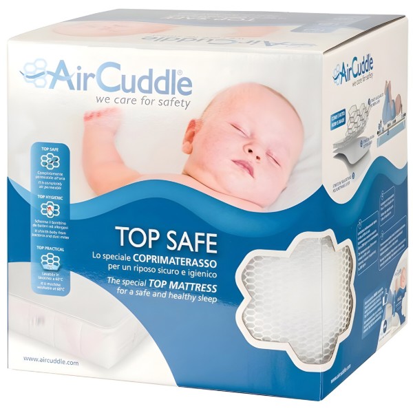 Фото - Наматрацник дитячий AirCuddle Top Safe 60x120 см (TS-120)