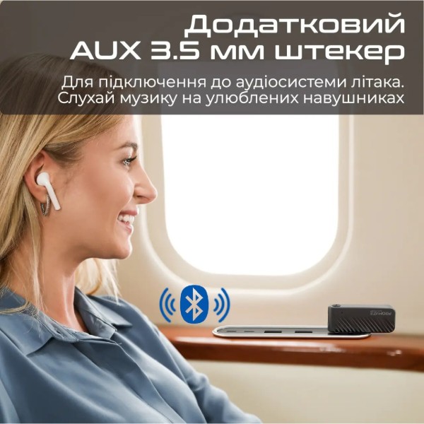 Фото - Бездротовий адаптер автомобільний Promate airlink-bt