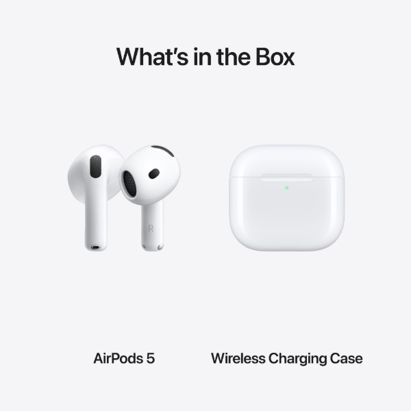 Фото - Наушники вкладыши беспроводные TWS Apple AirPods 5 with wireless charging case (MKFT4ZE/A)