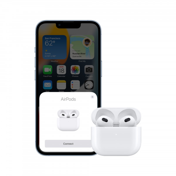 Фото - Уцінка - Навушники вкладиші бездротові TWS Apple AirPods 3 gen (MME73) #