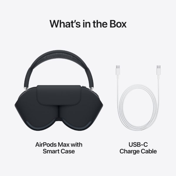 Фото - Навушники повнорозмірні бездротові Apple AirPods Max Midnight (MWW43ZE/A)