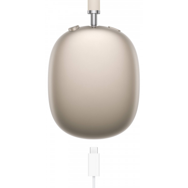 Фото - Наушники полноразмерные беспроводные Apple AirPods Max Starlight (MWW53ZE/A)