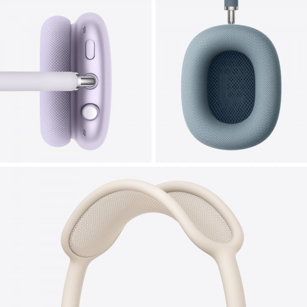 Фото - Наушники полноразмерные беспроводные Apple AirPods Max Starlight (MWW53ZE/A)